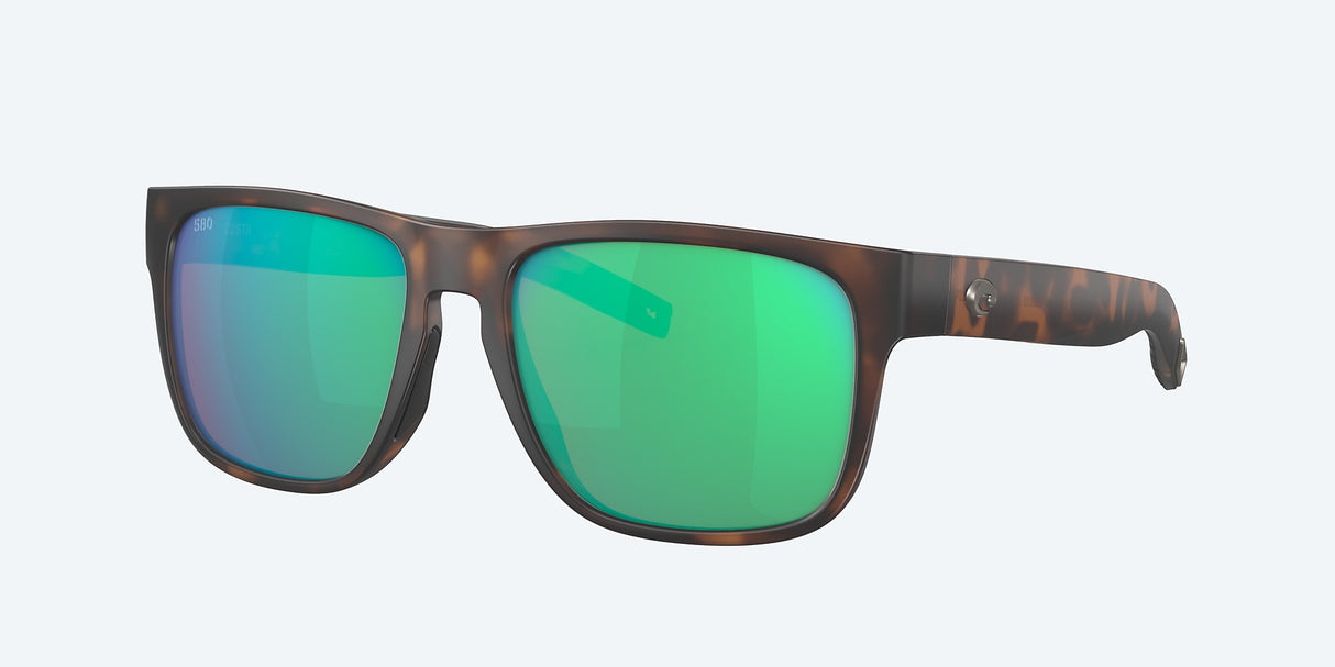 SPEARO MATTE TORTOISE W/ GREEN MIRROR 580G