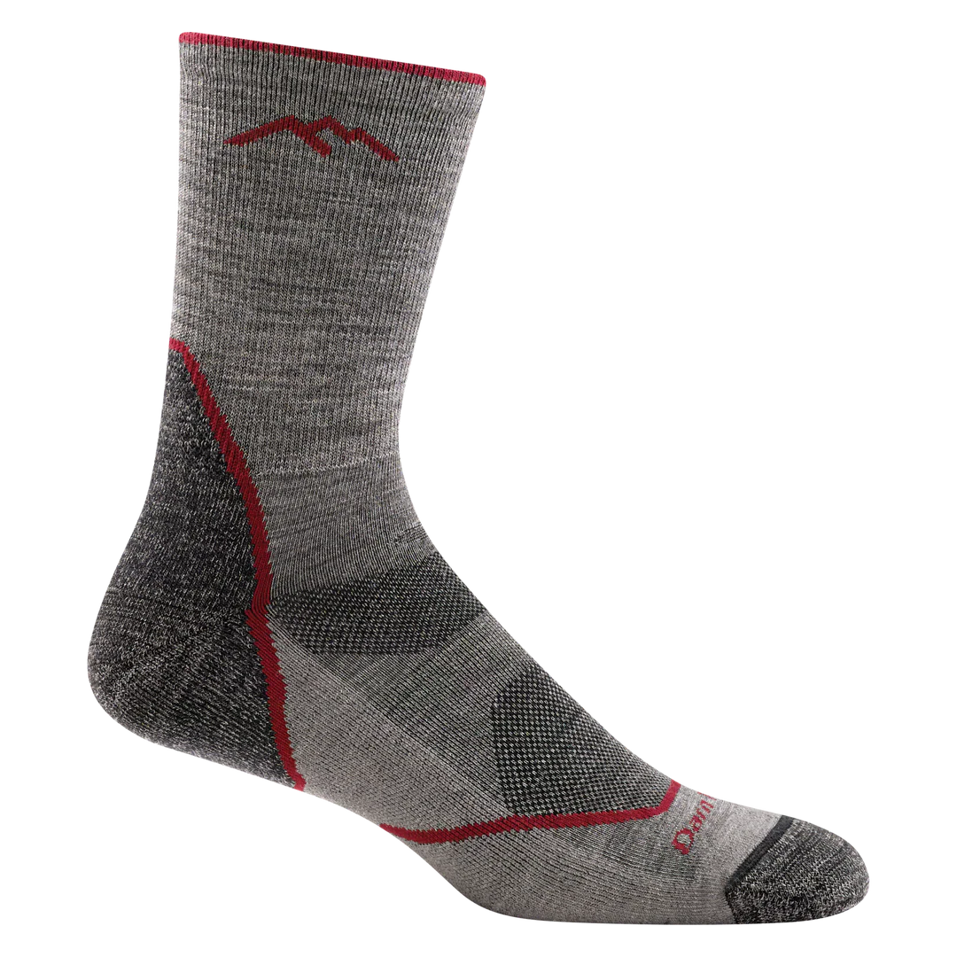 1972 Men's Light Hiker Micro Crew Lightweight Hiking Sock with Cushion