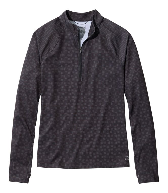 Access Trail Quarter Zip Pullover Long Sleeve Print Women's Regular