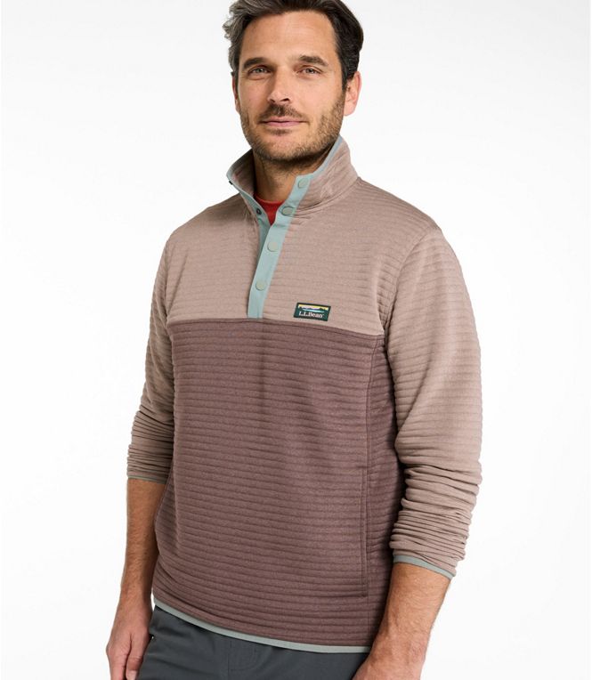 Airlight Knit Pullover Colorblock Men's Regular