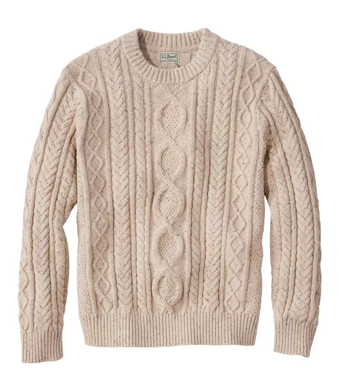Bean's Heritage Soft Cotton Fisherman Crew Men's Regular
