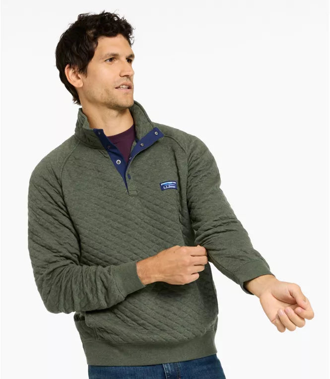 Bean's Quilted Sweatshirt Men's Regular
