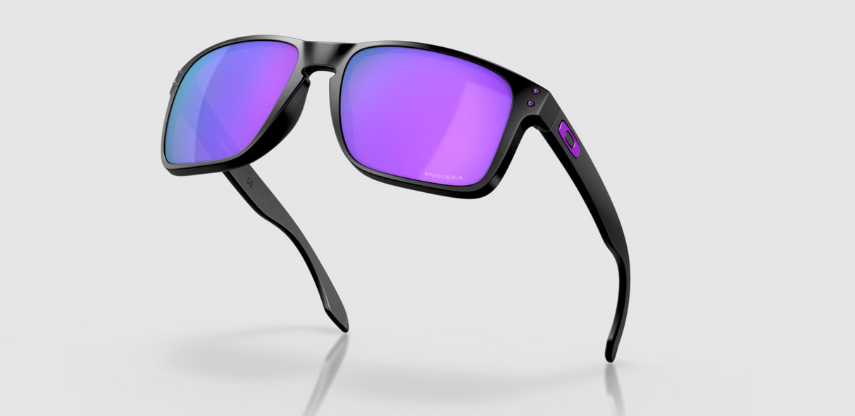 Holbrook XL Matte Black Prizm Violet