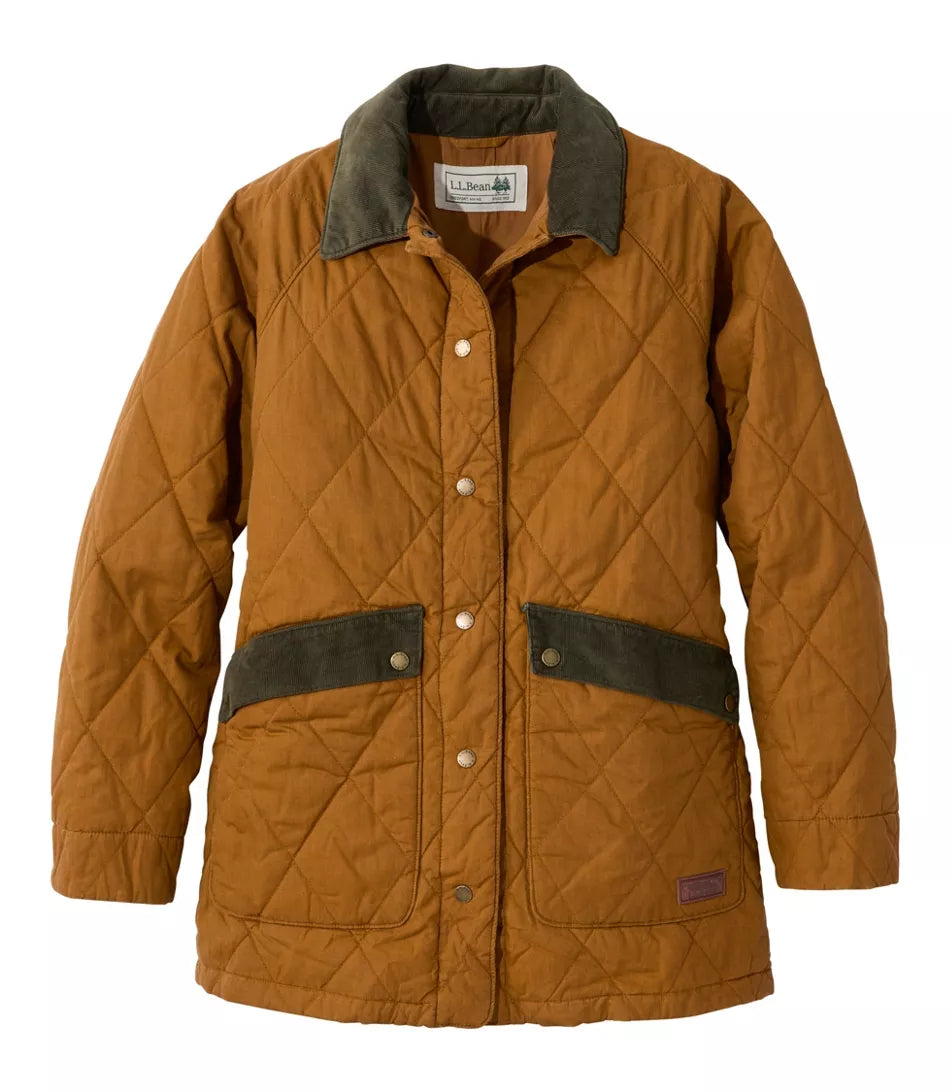 Insulated Quilted Field Coat Women's Regular