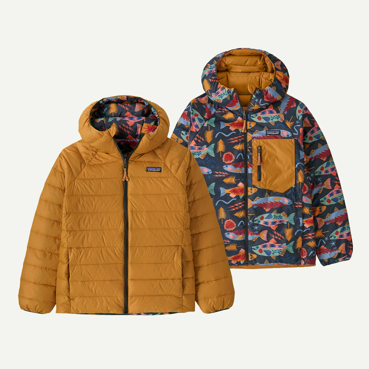 K's Reversible Down Sweater Hoody