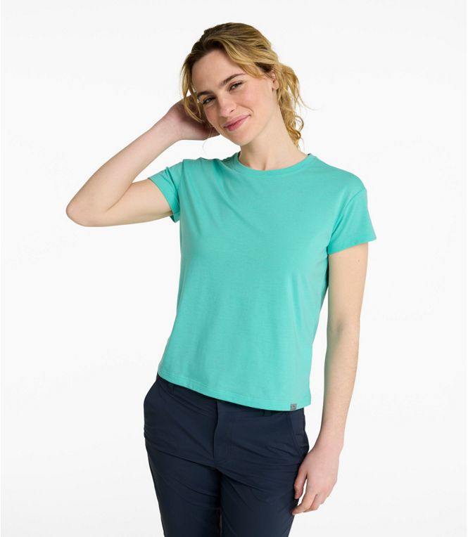 Mountainside Crewneck Tee Short Sleeve Women's Regular
