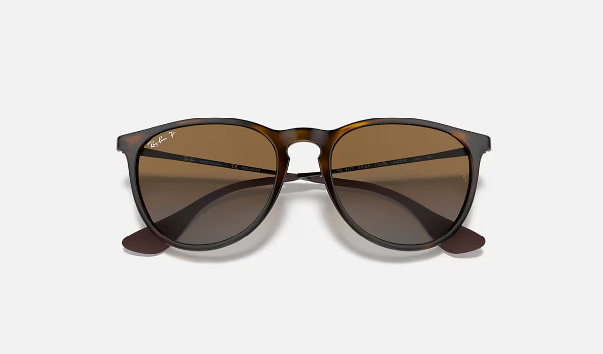 RB4171 Erika 710/T5 Havana Tort; Gunmetal/Brown Grad P 54-18