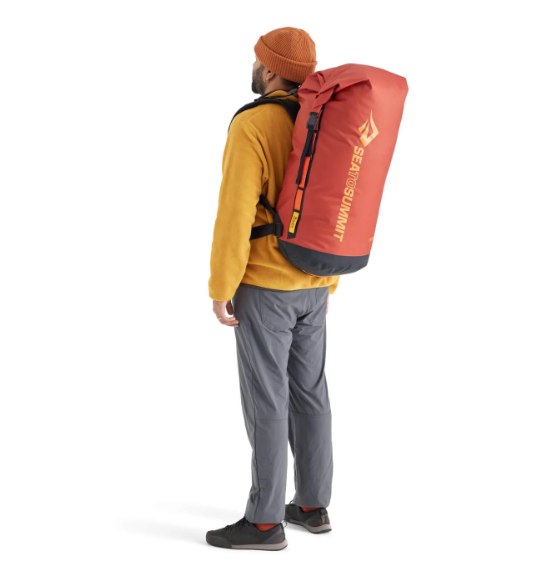 Big River Dry Backpack 75L Large Picante Red