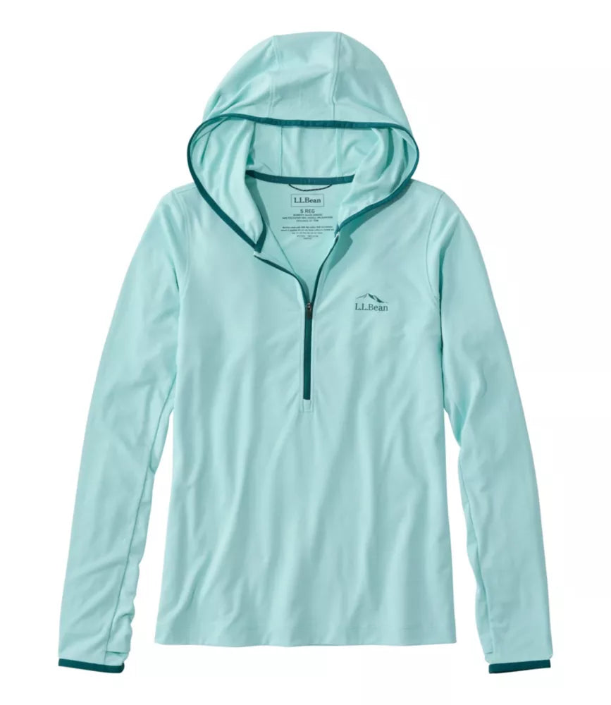SunSmart Coolpro Half Zip Hoodie Women's Regular