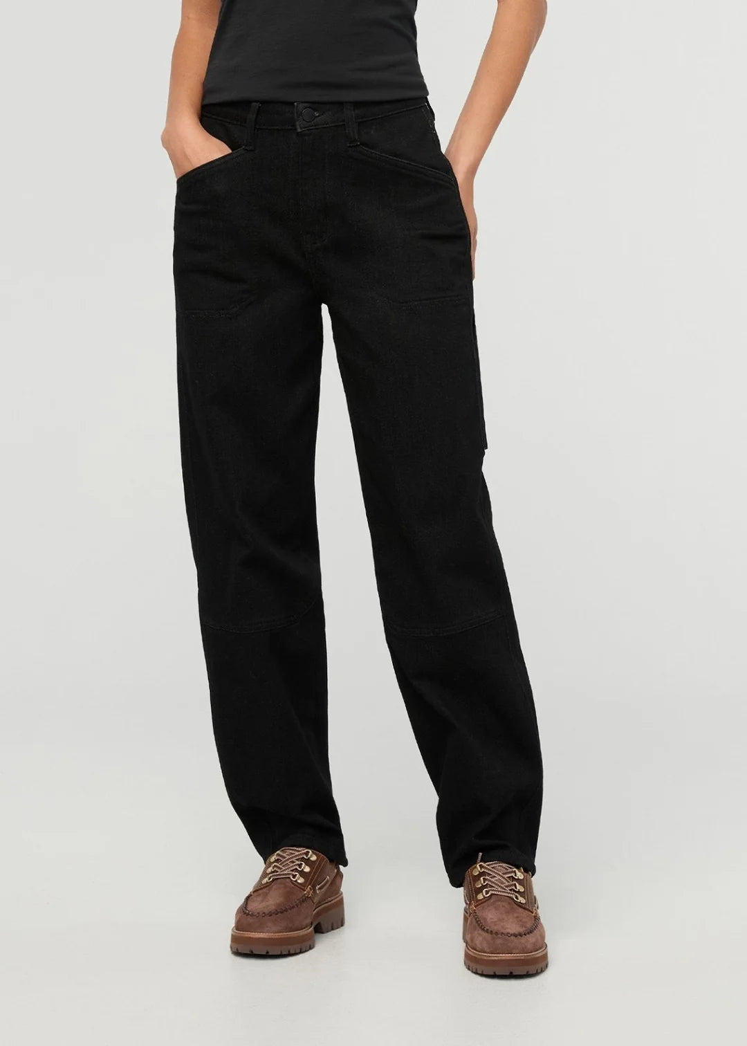 Tech Fleece Denim High Rise Utility Pant
