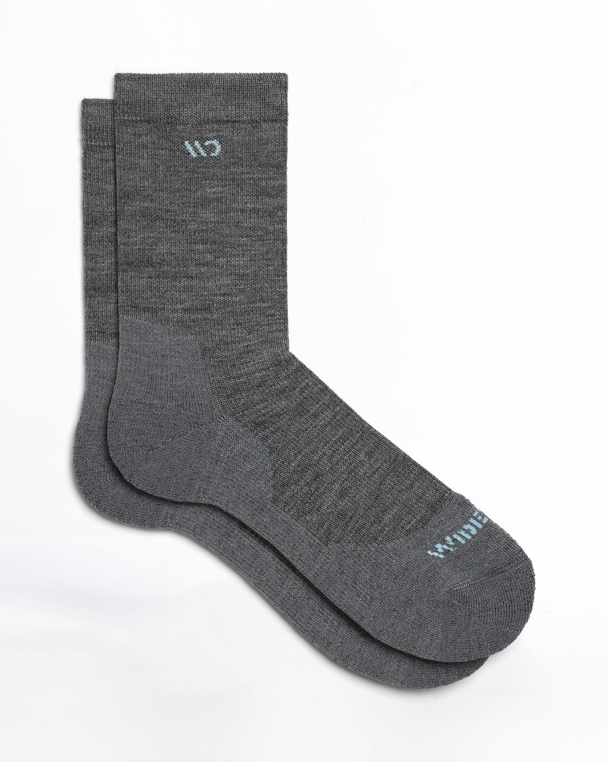 WOMEN'S SOLID MIDWEIGHT CREW SOCK