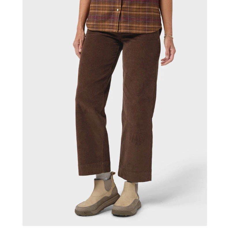 Women's Rivet Wide Leg Cord
