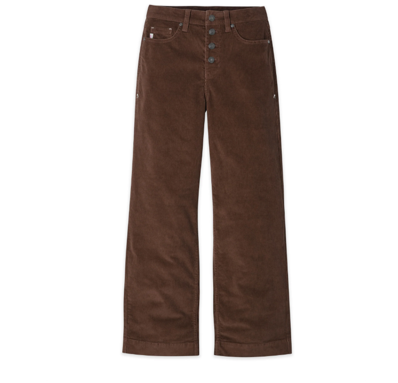 Women's Rivet Wide Leg Cord