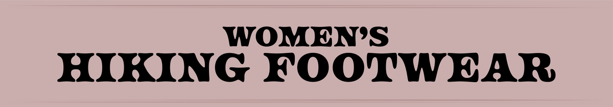 Women's Hiking Footwear