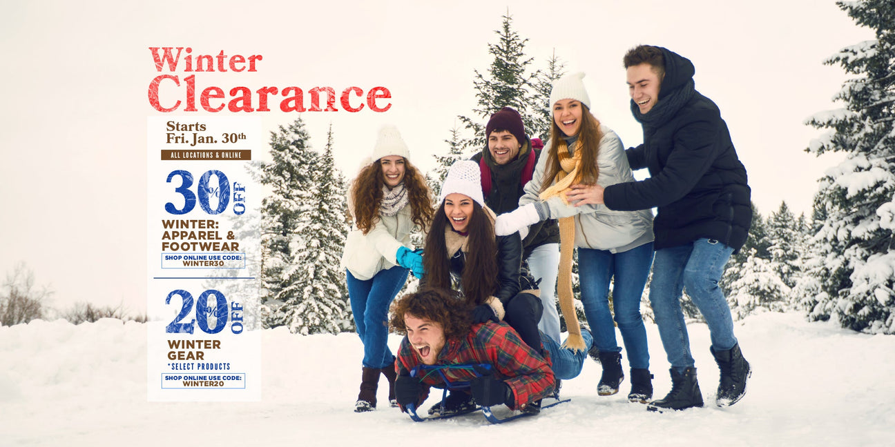 Winter Clearance Sale!