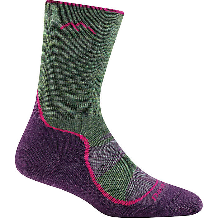 Women's Light Hiker Micro Crew Lightweight Hiking Sock with Cushion