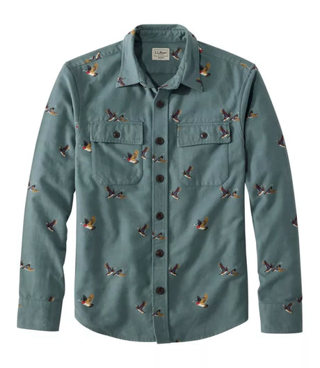 1933 Chamois Cloth Shirt Slim Fit Print Men's Regular