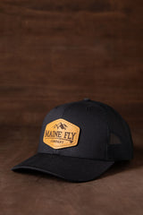 Maine Fly Co Leather Patch Hat