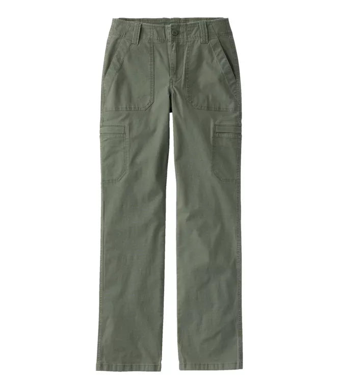 207 Vintage Cotton Canvas Pant Mid-Rise Straight Leg Cargo Women's Regular