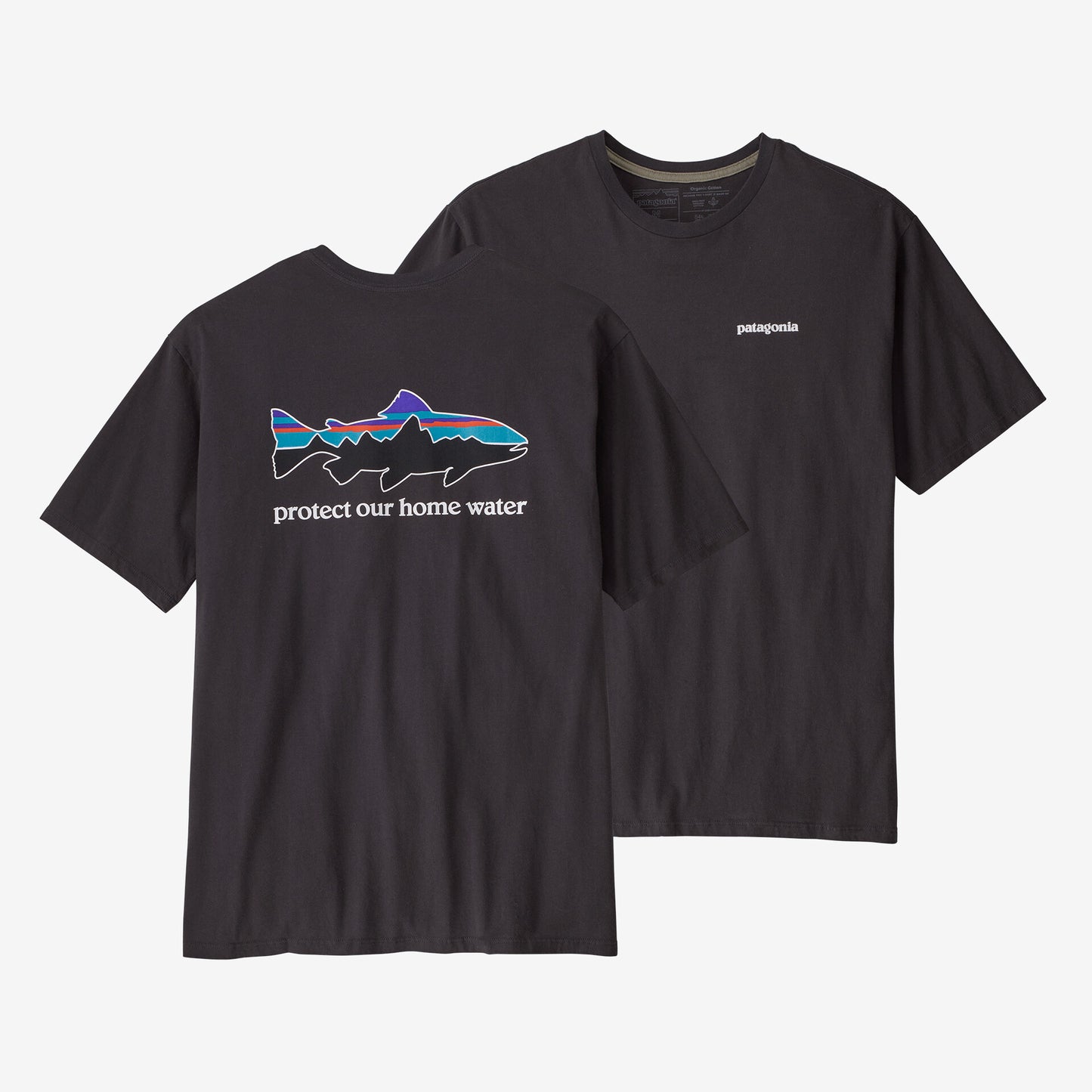 M's Home Water Trout Organic T-Shirt