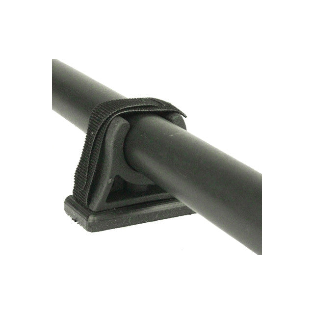 ParkNPole Rubber Clips with deluxe Mounting base, Includes Hardware and security strap, 2 pack