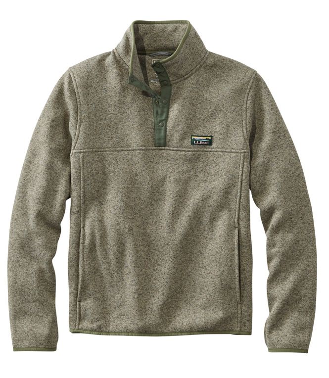 Bean's Sweater Fleece Pullover Men's Regular