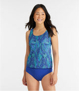 BeanSport Scoopneck Tankini Top Print Women's Regular