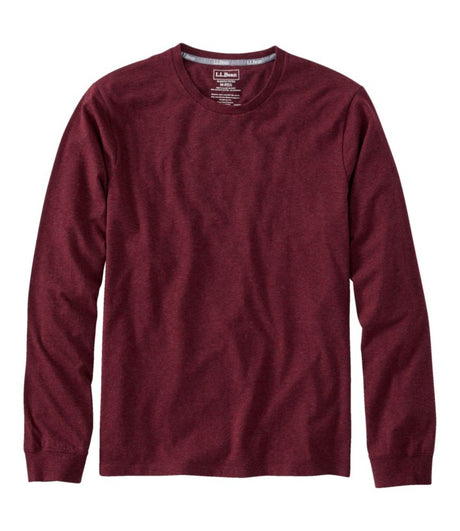 Comfort Stretch Pima Long Sleeve Tee Shirt Men's Regualr