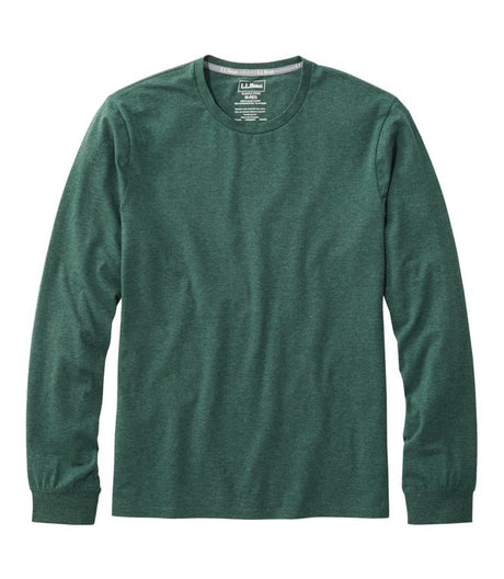 Comfort Stretch Pima Long Sleeve Tee Shirt Men's Regualr