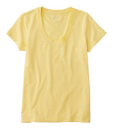 Soft Stretch Supima Tee Scoopneck Short Sleeve Women's Regular