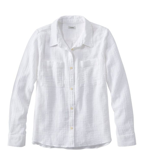 Cloud Gauze Shirt Long Sleeve Women's Regular