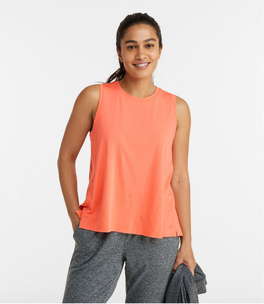 Beyond Soft Pleat-Back Tank Women's Regular