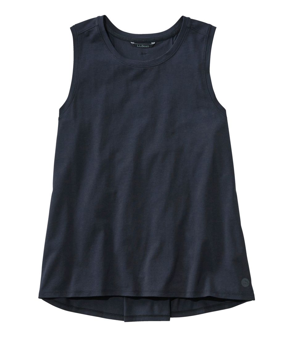 Beyond Soft Pleat-Back Tank Women's Regular