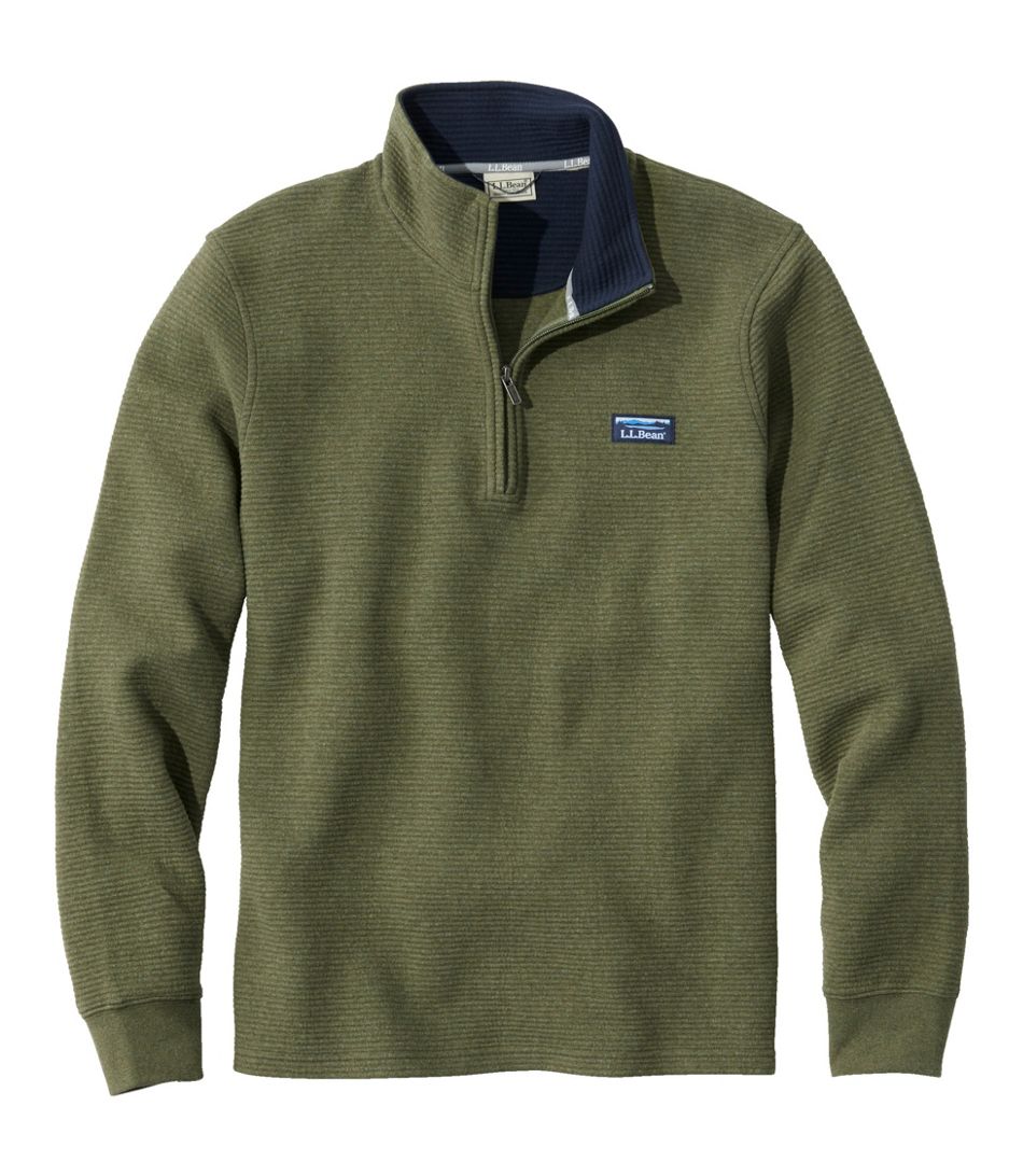 Lakewashed Double-Knit Quarter-Zip Long Sleeve Men's Regular