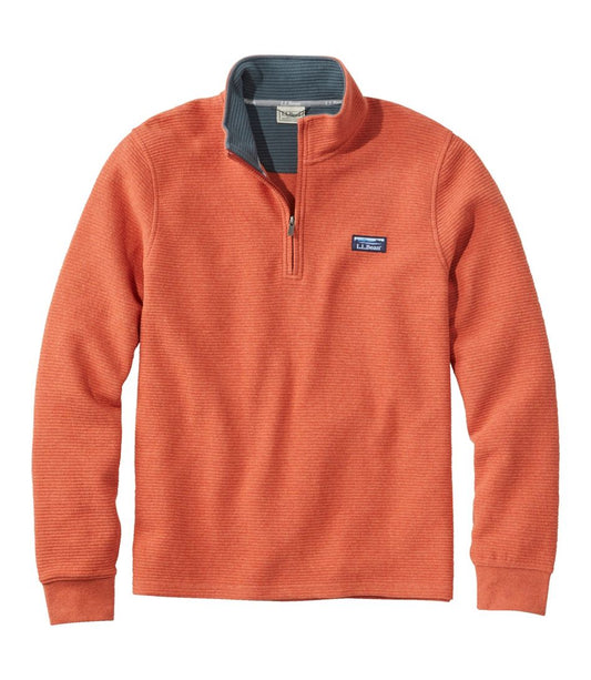 Lakewashed Double-Knit Quarter-Zip Long Sleeve Men's Regular