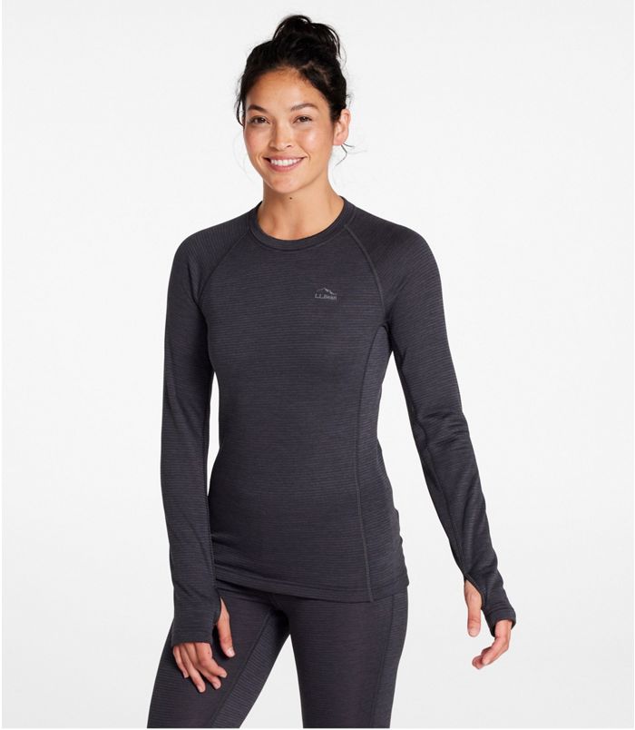 L.L.Bean Midweight Baselayer Crew Top Women's