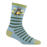 6037 Women's Animal Haus Crew Lightweight Lifestyle Sock