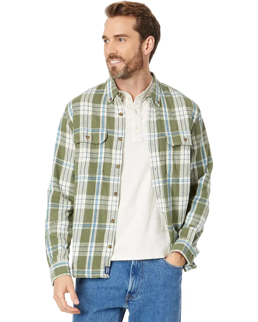 1912 Field Flannel Shirt Slightly Fitted Plaid Men's Regular