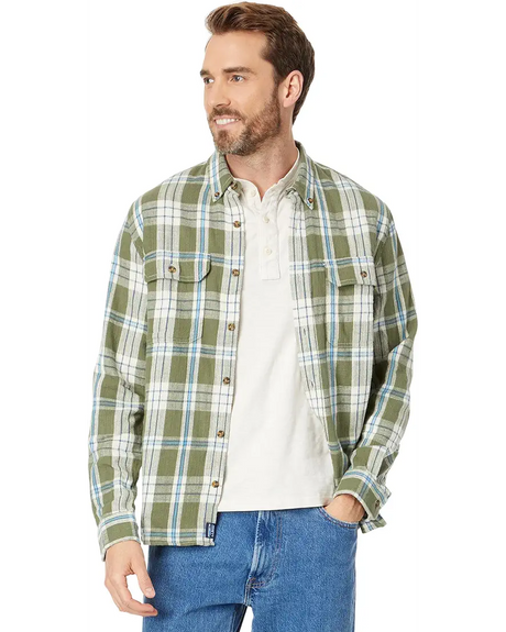 1912 Field Flannel Shirt Slightly Fitted Plaid Men's Regular