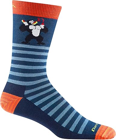 6066 Men's Animal Haus Crew Lightweight Lifestyle Sock