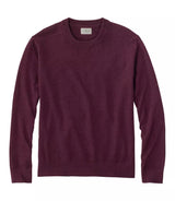 All Seasons Cotton Blend Crewneck Sweater Men's Regular