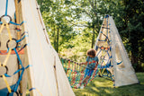 Rambler Rope Bridge - The Ultimate Portable Backyard Play Structure for Kids