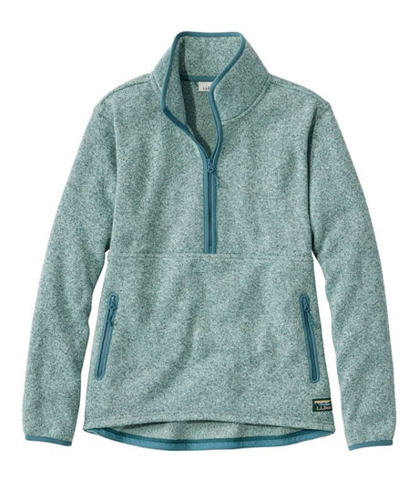 Bean's Sweater Half Zip Pullover Women's Regular