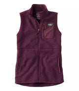 Bean's Sweater Fleece Long Vest Women's Regular