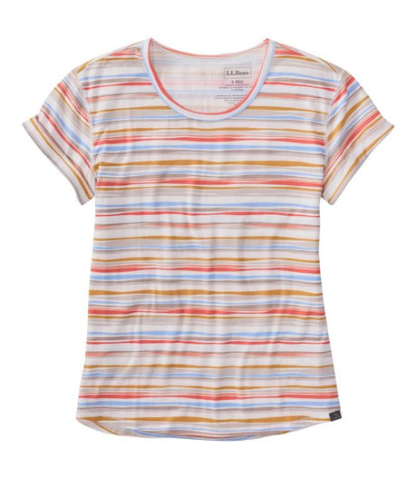 Everyday SunSmart Lifestyle Tee Short Sleeve Stripe Women's Regular