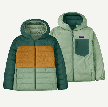 K's Reversible Down Sweater Hoody