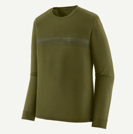 M's L/S Capilene Cool Merino Blend Graphic Shirt