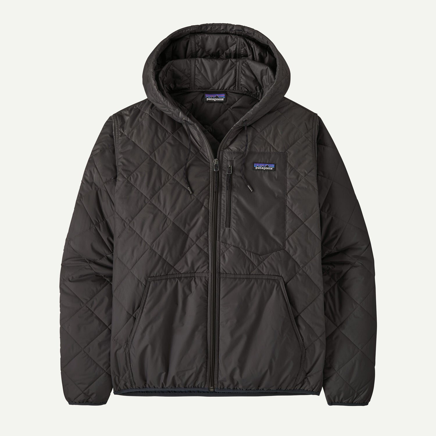 M's Diamond Quilted Bomber Hoody