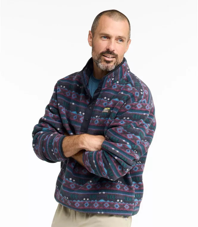 Mountain Classic Fleece Pullover Print Men's Regular