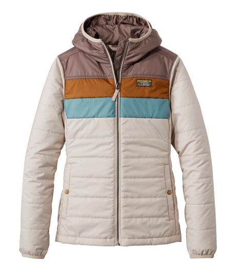 Mountain Classic Hooded Puffer Color Block Women's Regular